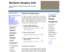 Tablet Screenshot of bariatric-surgery.info